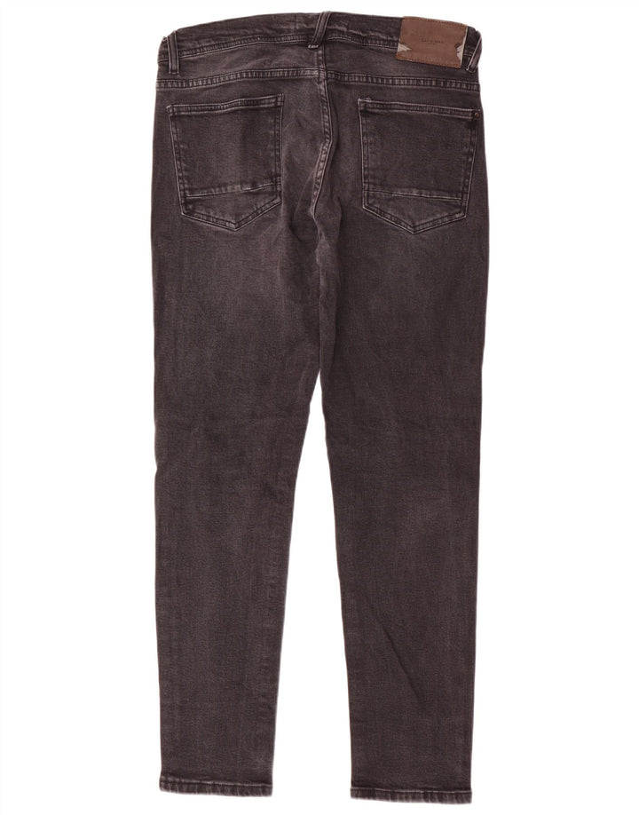 Zara Mens Slim Jeans EU 46 XL W36 L30 Cinza