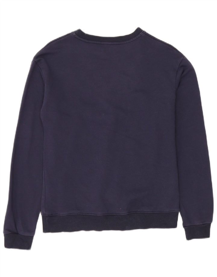 Gant moletom masculino gráfico jumper XS azul marinho algodão
