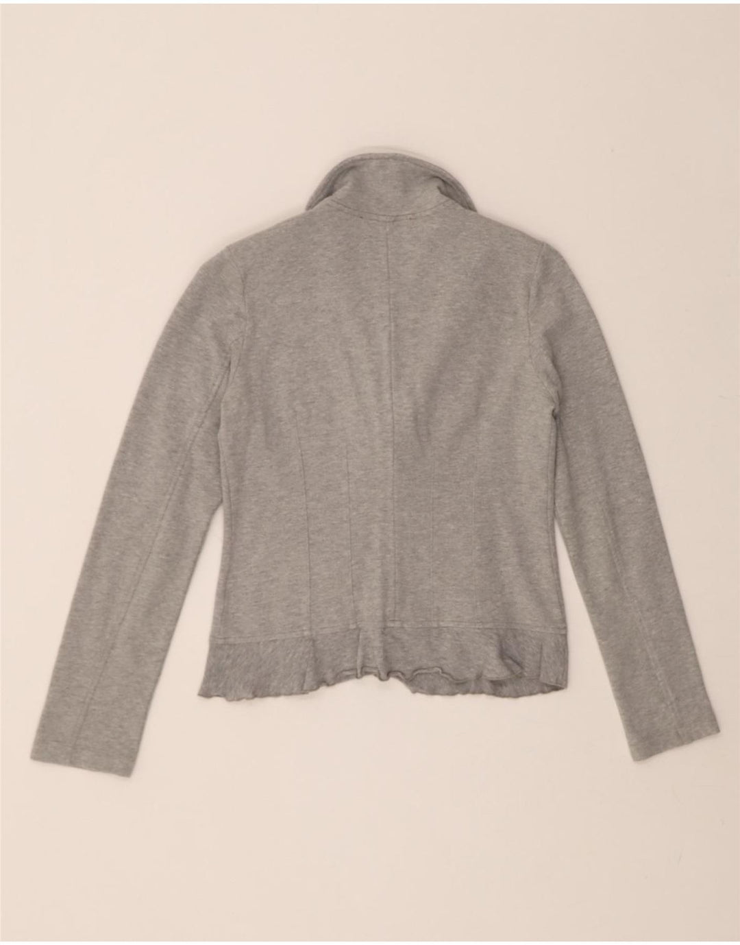 LIU JO Girls Cardigan Sweater 10-11 Years Grey Cotton Vintage Liu Jo and Second-Hand Liu Jo from Messina Hembry 