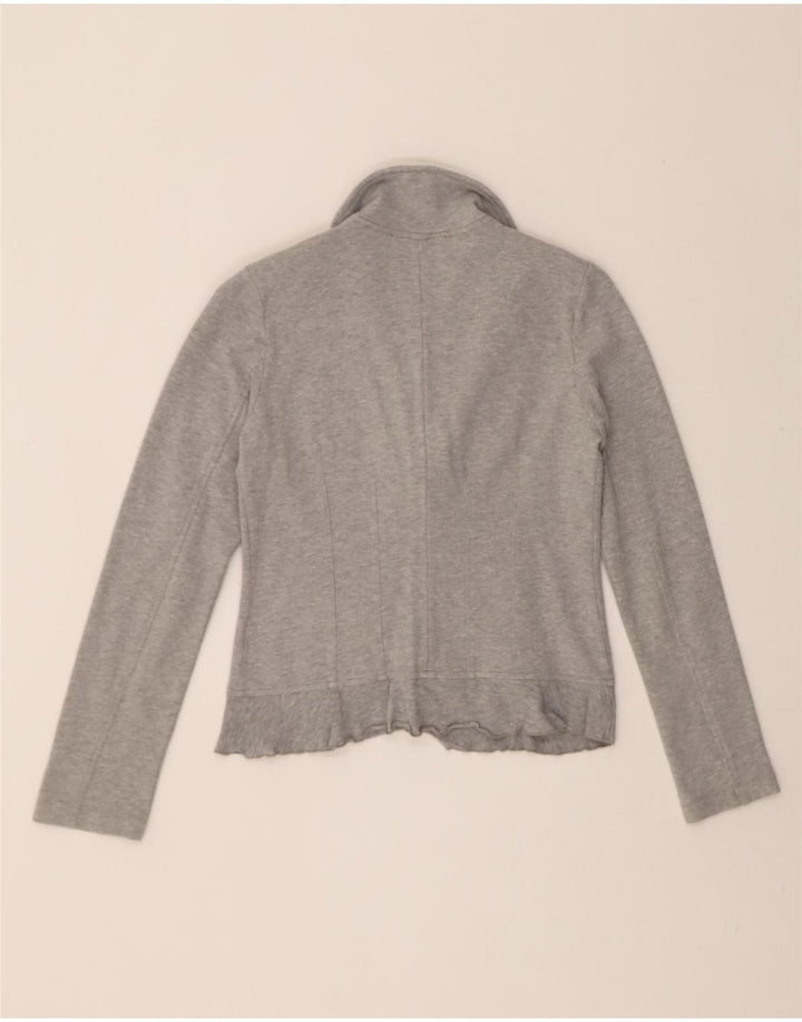 LIU JO Girls Cardigan Sweater 10-11 Years Grey Cotton Vintage Liu Jo and Second-Hand Liu Jo from Messina Hembry 