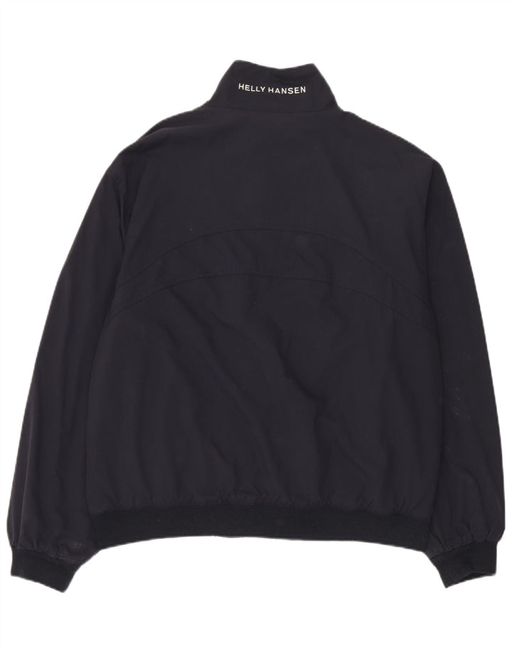 Jaqueta bomber masculina Helly Hansen Reino Unido 40 grande nylon azul marinho