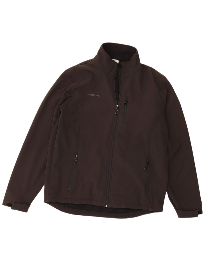 Jaqueta corta-vento masculina Kilimanjaro UK 42 XL poliéster preto