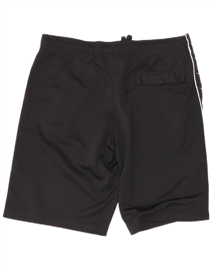 Shorts esportivos gráficos masculinos Nike grande poliéster preto