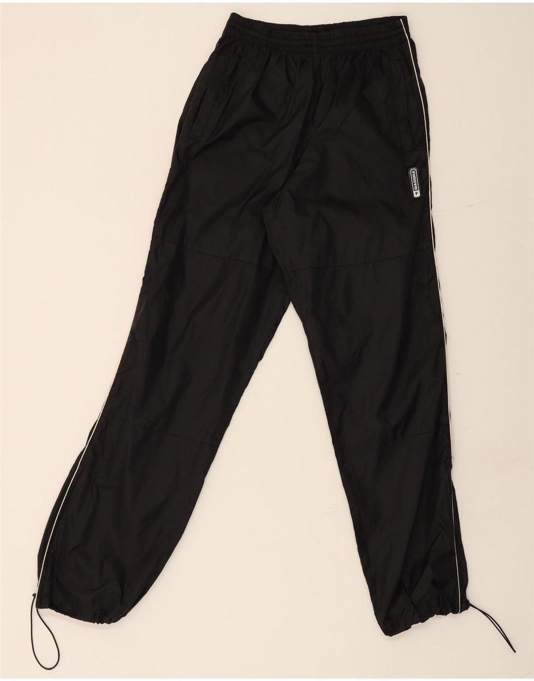 Calça impermeável masculina Diadora média preta poliamida