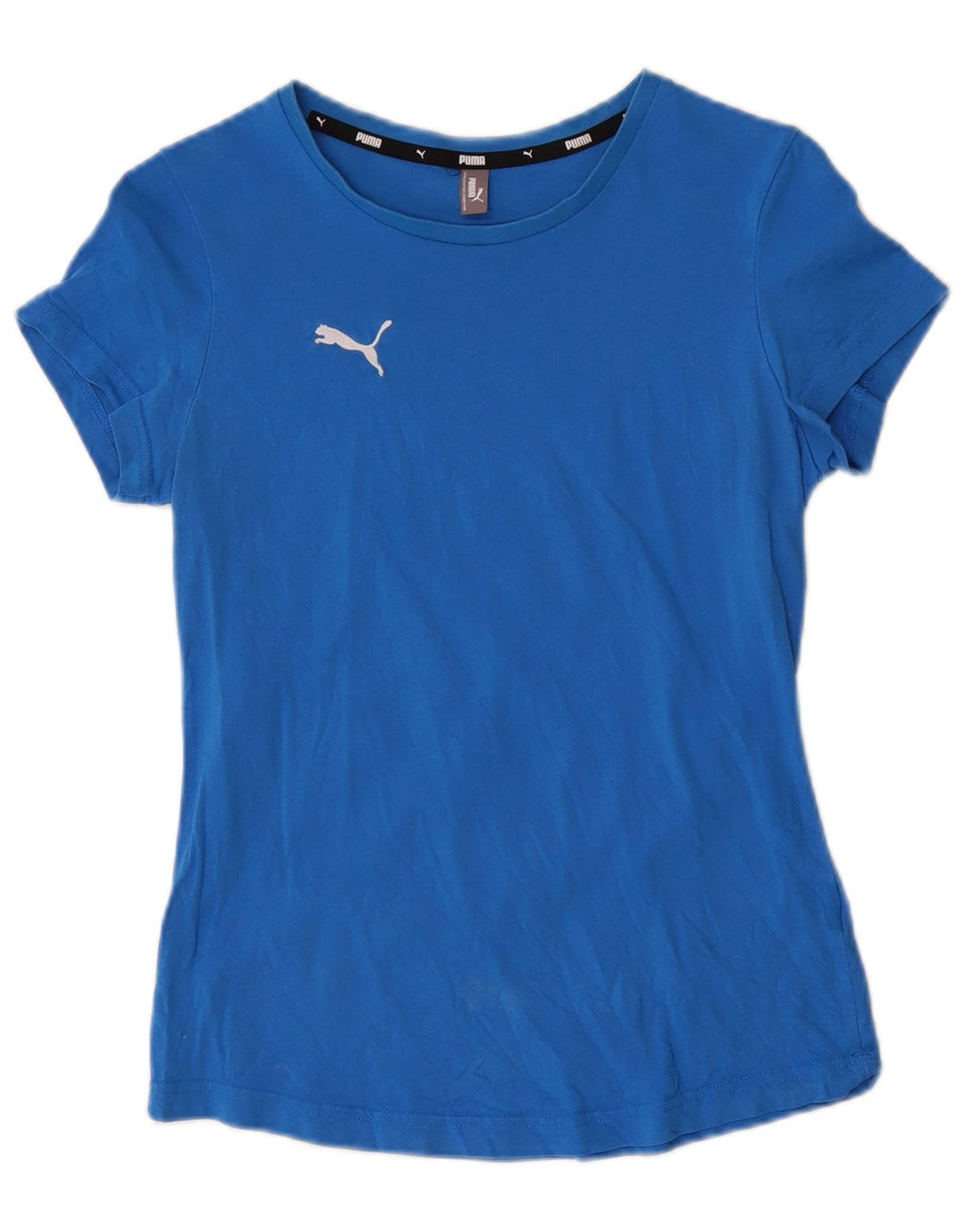 Camiseta feminina Puma UK 8 pequena azul