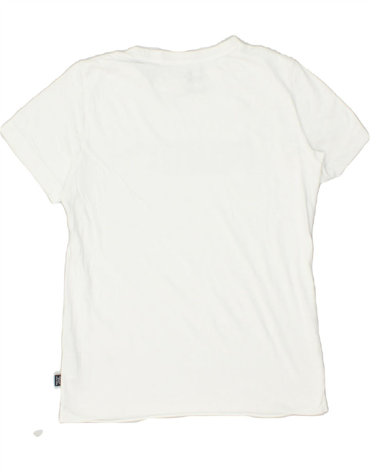 PUMA Boys Graphic T-Shirt Top 11-12 Years White Cotton | Vintage Puma | Thrift | Second-Hand Puma | Used Clothing | Messina Hembry 