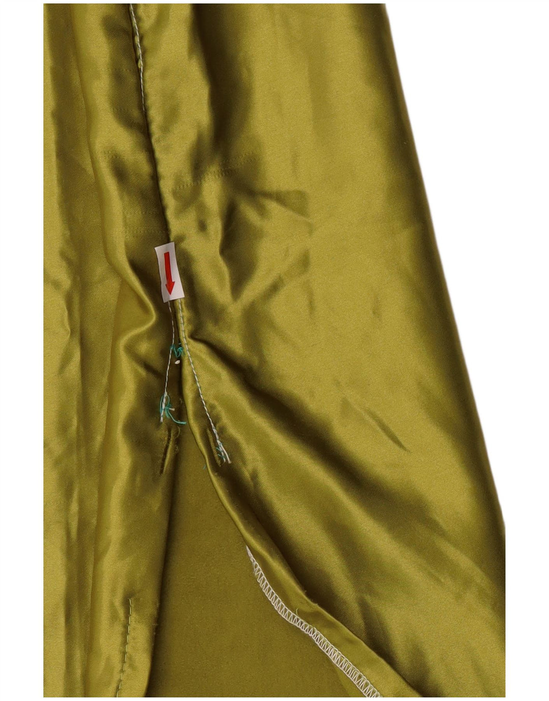 Vestido avental feminino vintage Reino Unido 14 grande verde