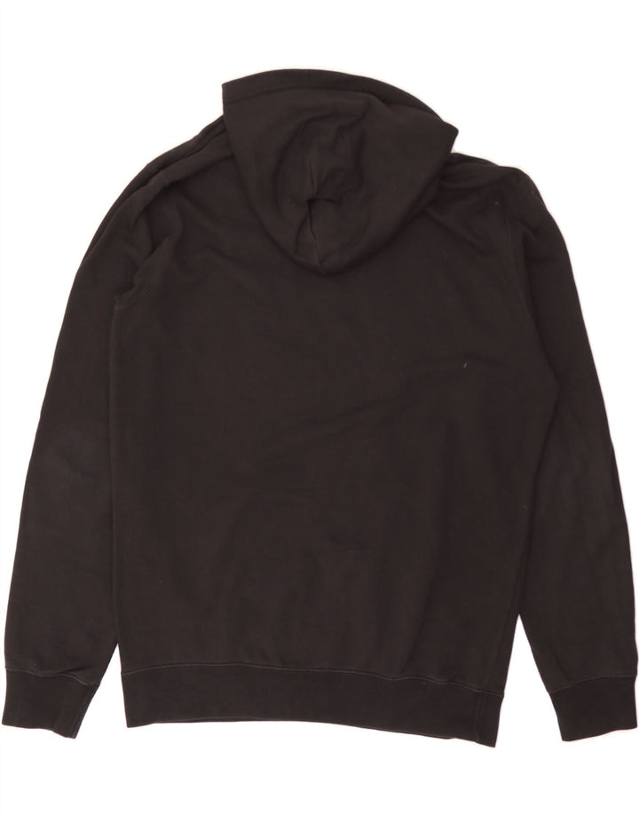 CHAMPION Mens Graphic Hoodie Jumper XL Black Cotton Vintage Champion and Second-Hand Champion from Messina Hembry 