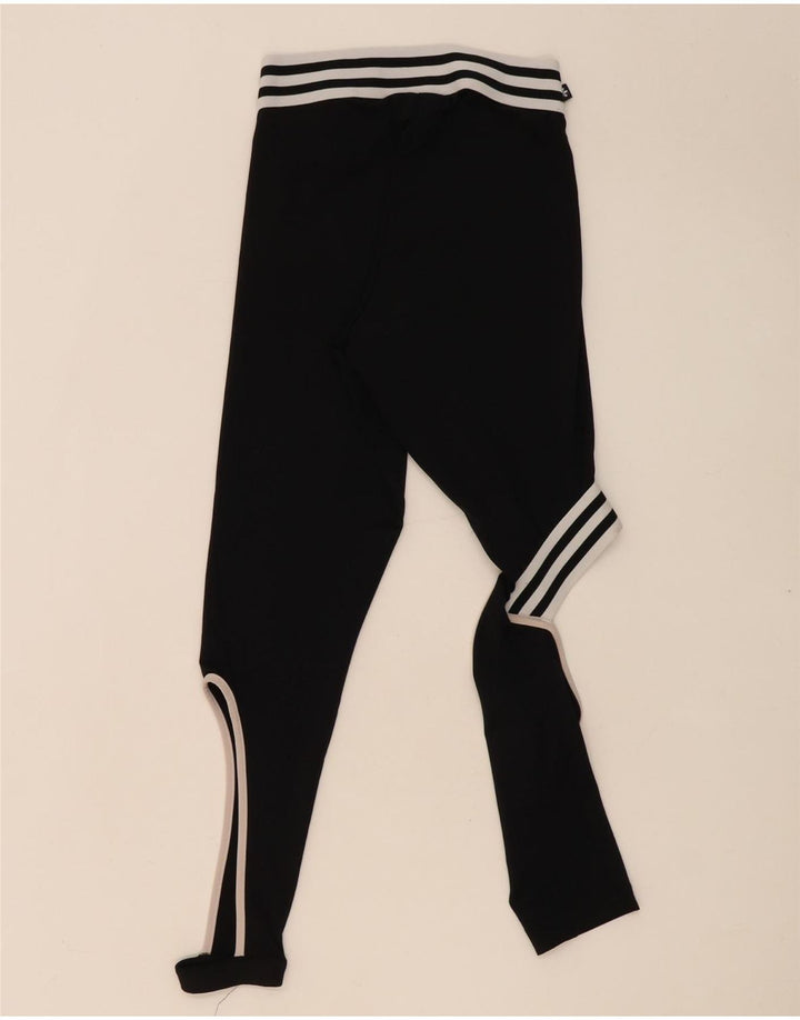 Adidas Womens Rita Ora Leggings UK 8 Small Black Colourblock Poliéster