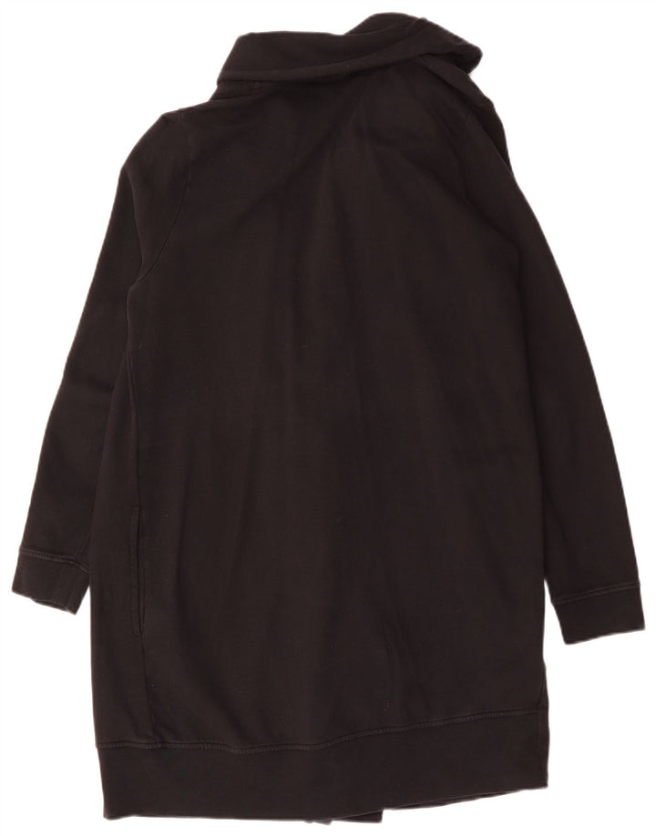 Suéter cardigã feminino oversized longline ALL SAINTS Reino Unido 14 médio preto