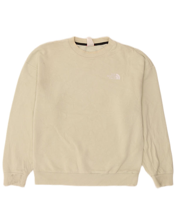 Suéter feminino The North Face UK 14 médio off white algodão