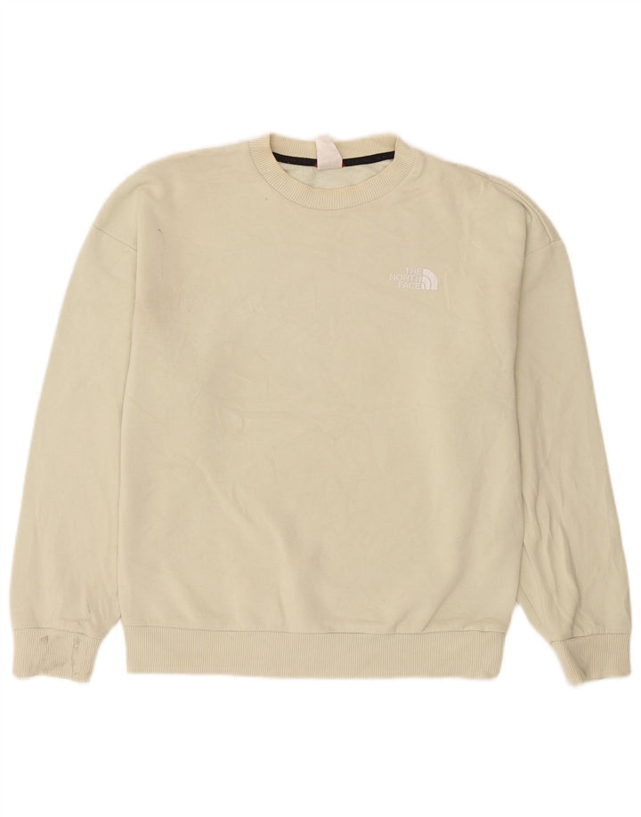 Suéter feminino The North Face UK 14 médio off white algodão