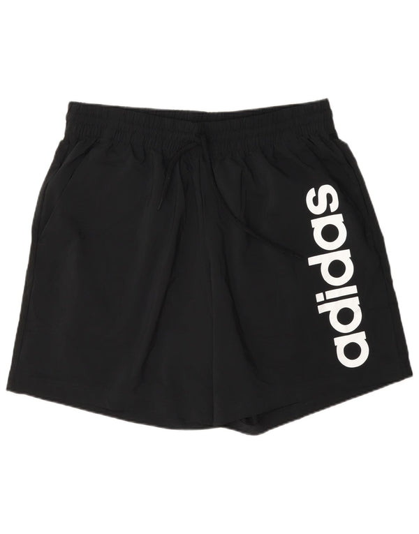 Adidas Mens Graphic Sport Shorts Grande Poliéster Preto