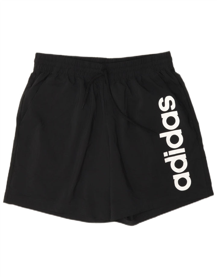 Adidas Mens Graphic Sport Shorts Grande Poliéster Preto