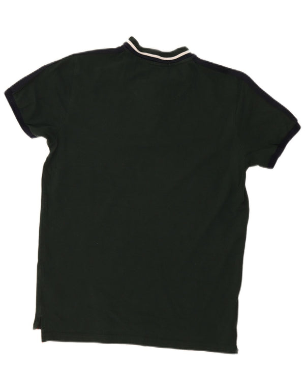 Camisa polo masculina Le Shark algodão verde médio