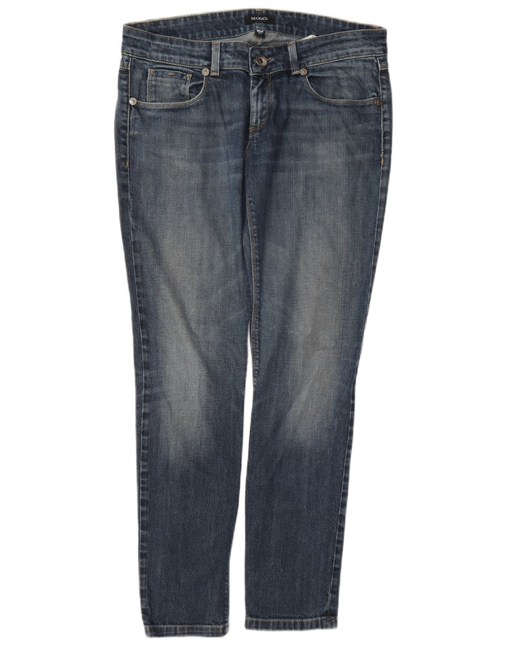 Max & Co. Jeans Slim Feminino W30 L30 Azul Algodão