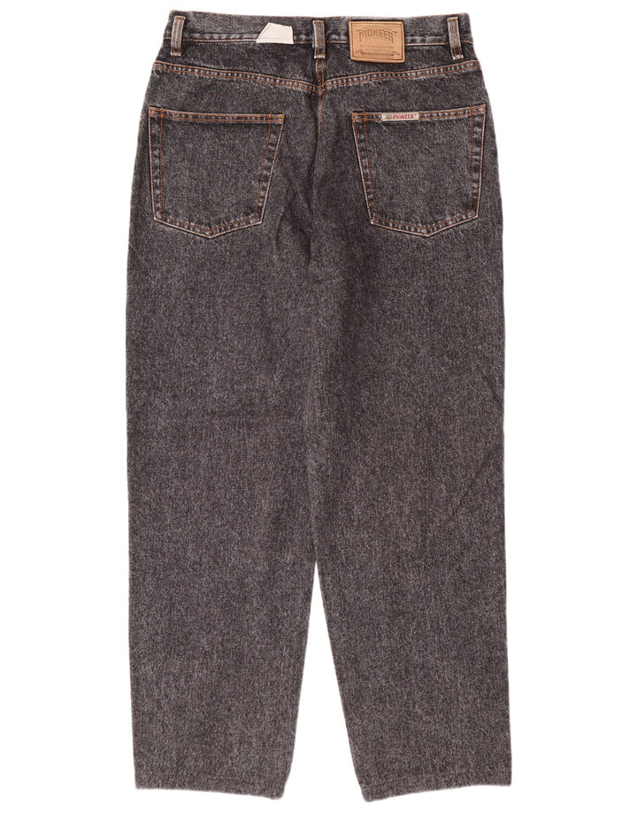 PIONEER Mens Tapered Jeans W34 L29 Algodão Cinza
