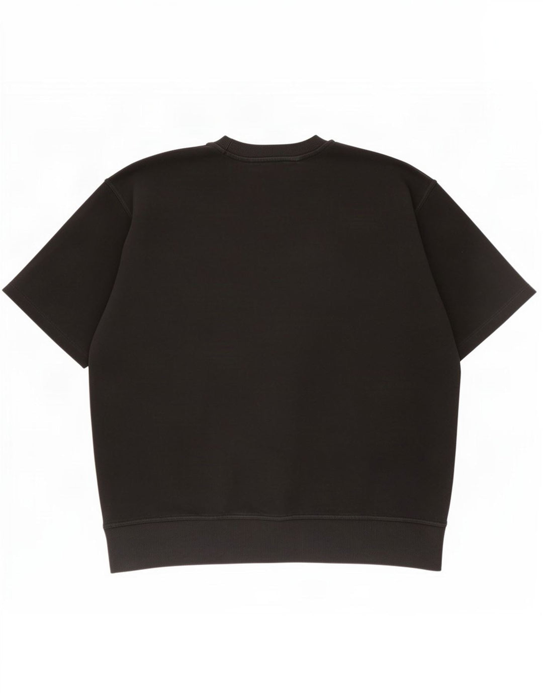 Zara Moletom masculino de manga curta Jumper XL preto algodão