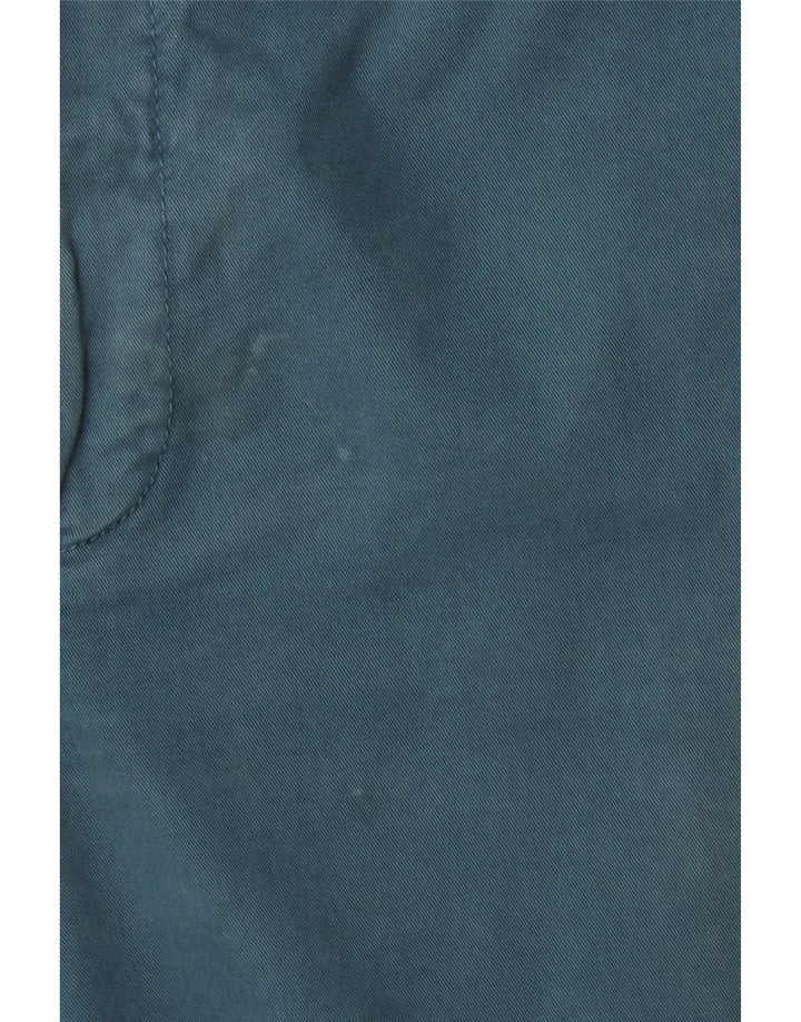 Calça masculina HACKETT de terno reto W34 L31 azul