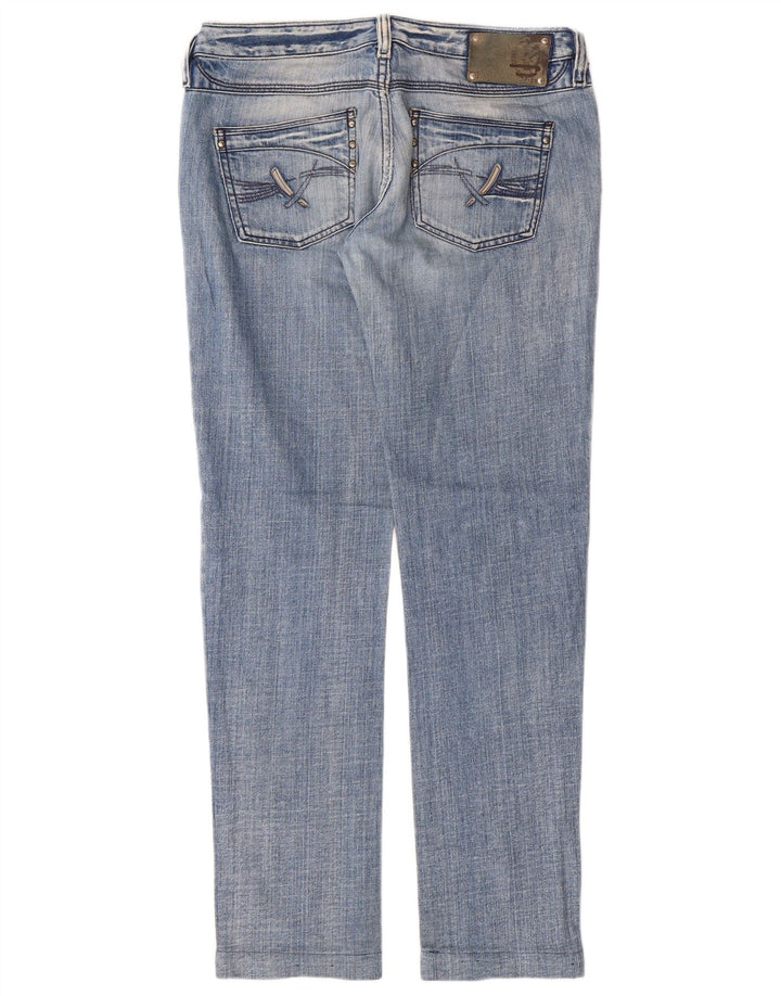 DIESEL feminino Kycut Slim Jeans W26 L29 algodão azul