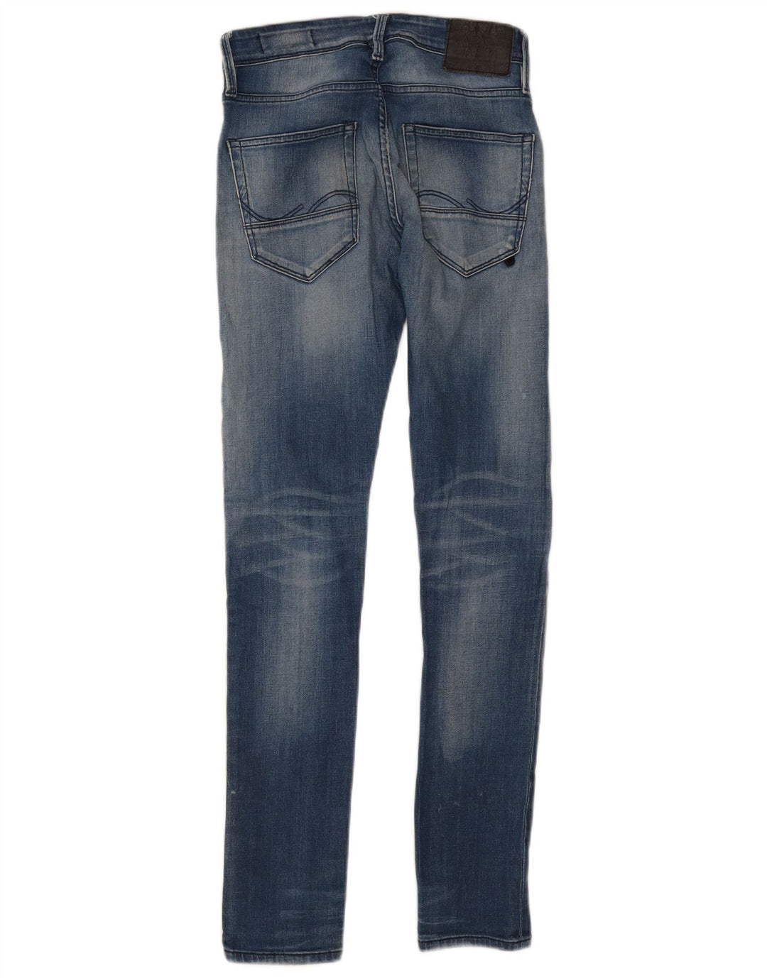 JACK & JONES Calça jeans masculina slim W28 L32 algodão azul