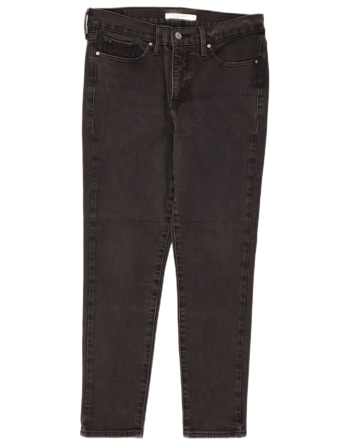 Calça jeans feminina LEVI'S 311 Shaping Skinny W29 L25 algodão preto