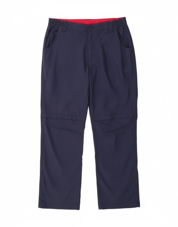 Calça Chino Feminina MOUNTAIN WAREHOUSE UK 12 Médio W30 L29 Azul Marinho