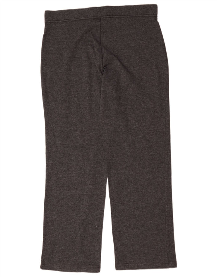 Calça de treino feminina Marks & Spencer Reino Unido 16 grande algodão cinza