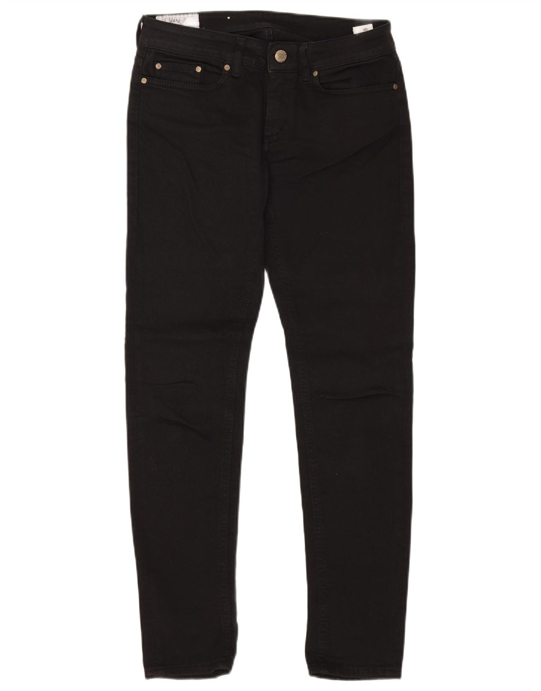 DONDUP Jeans Slim Feminino W28 L30 Algodão Preto