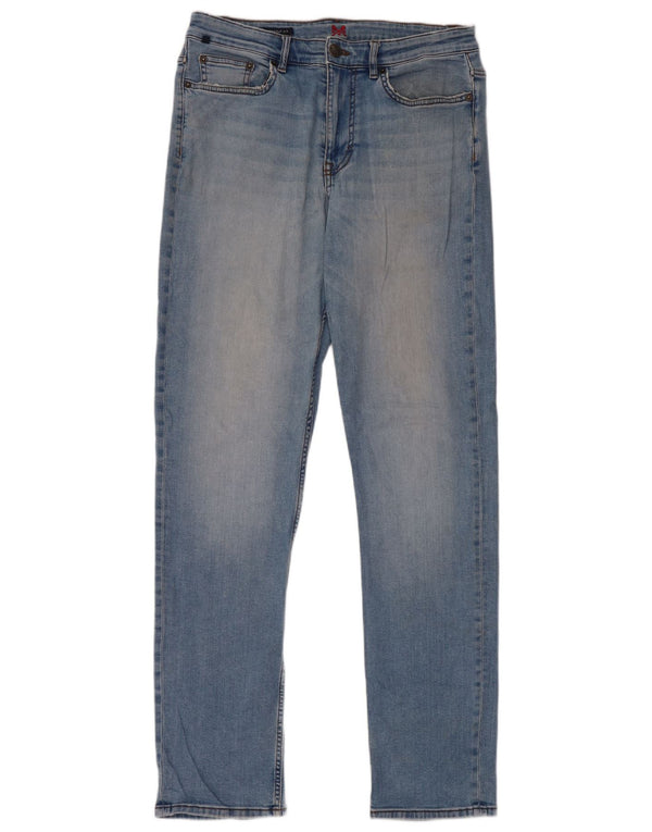 Crew Clothing Mens Jeans retos W32 L31 algodão azul