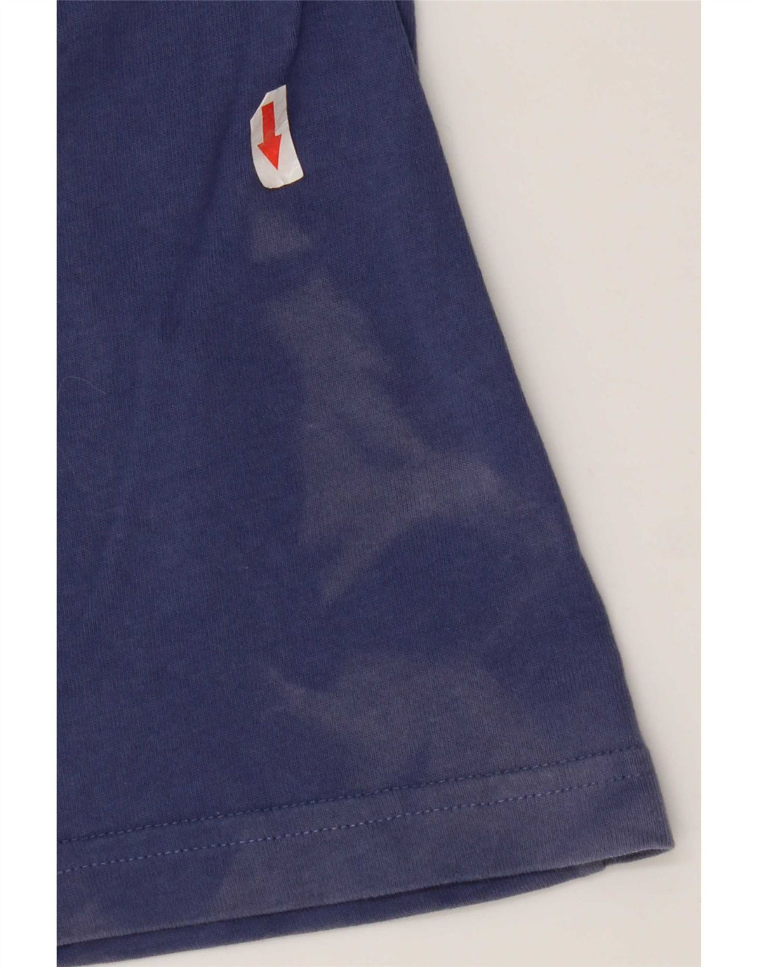 Camiseta masculina Armani com estampa gráfica azul médio algodão
