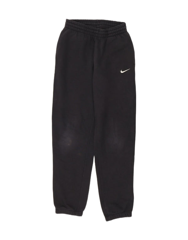 Nike Mens Treino Calças Joggers Pequeno Algodão Preto