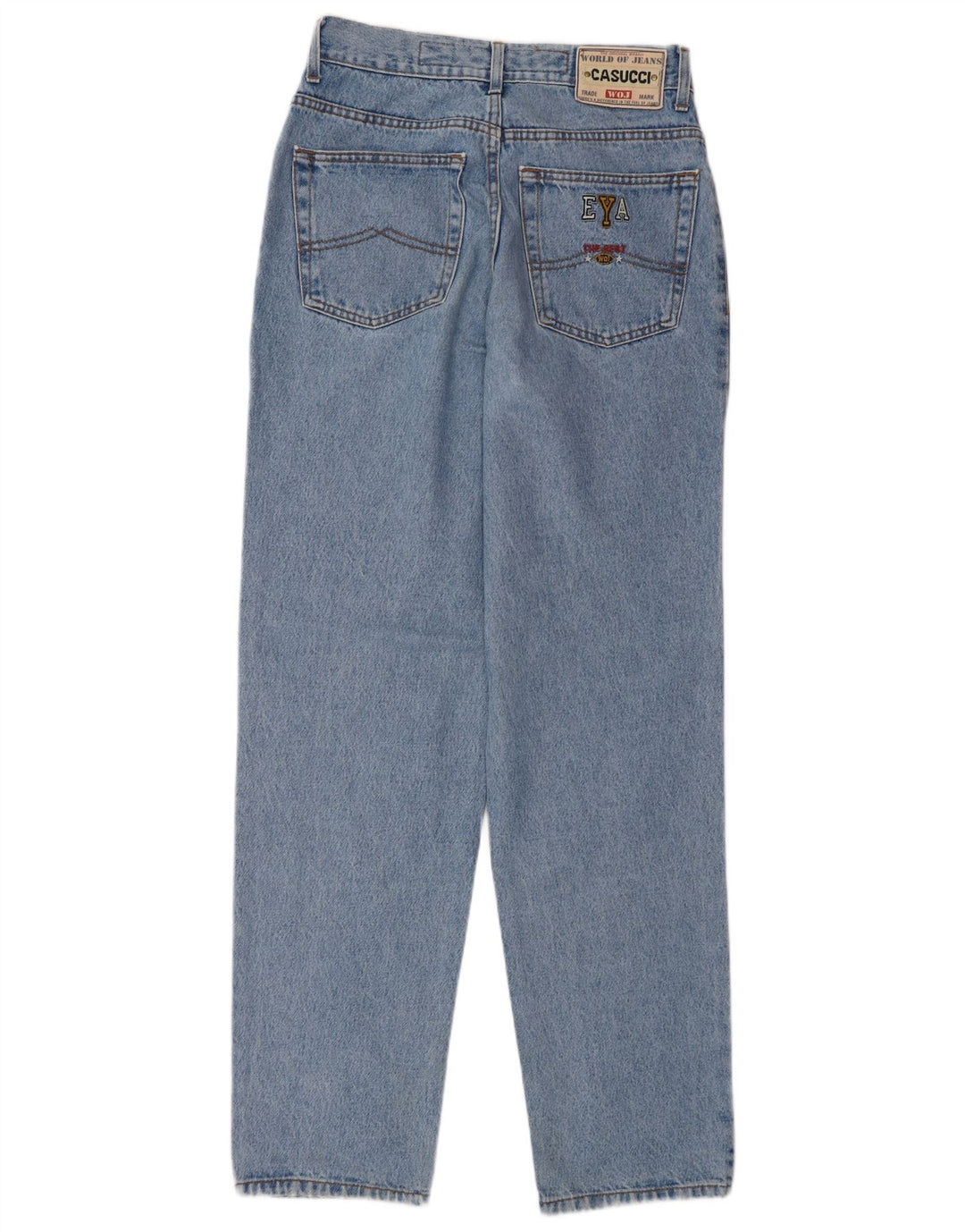Casucci Mens Tapered Jeans IT 48 Médio W30 L33 Azul Algodão