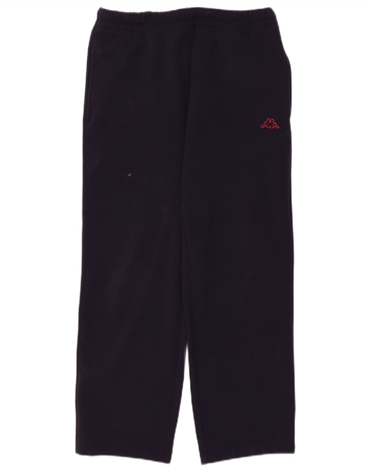 Calça de treino masculina Kappa poliéster azul marinho médio