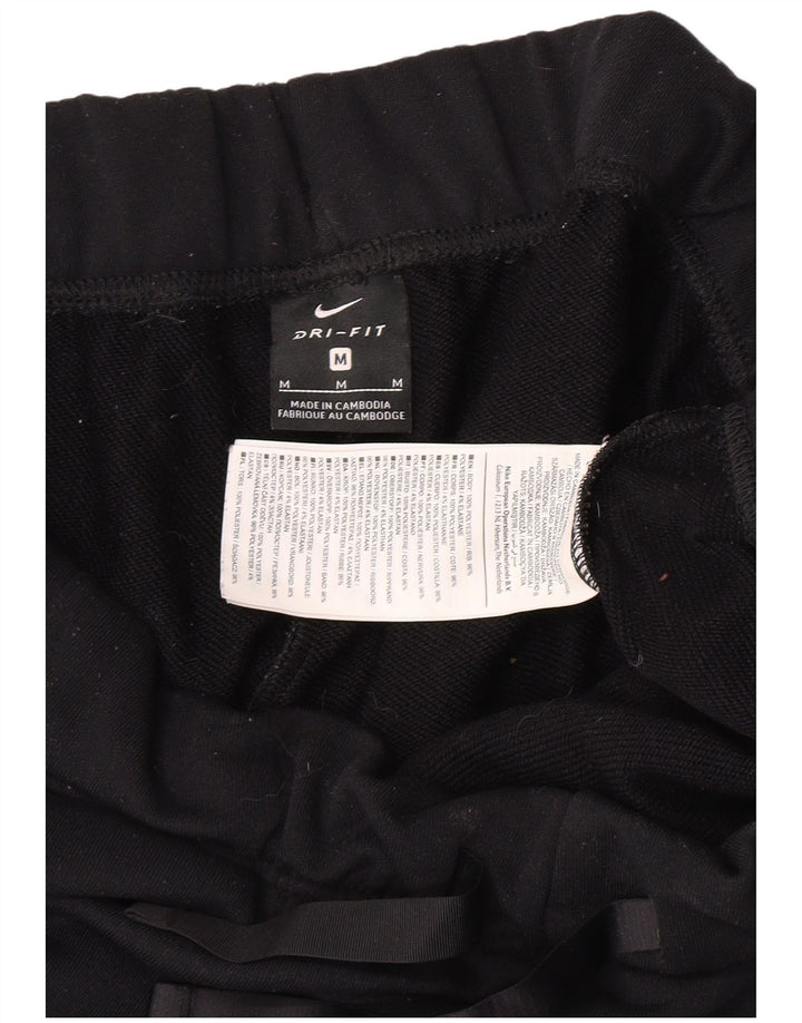 Nike Womens Dri Fit Calça de treino Joggers Médio Preto Poliéster