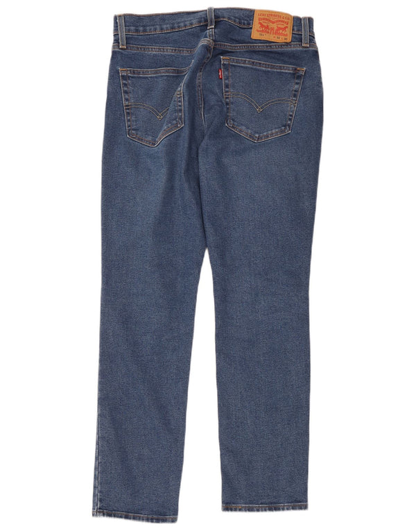 Levi's Masculino 511 Slim Jeans W32 L30 Azul Algodão
