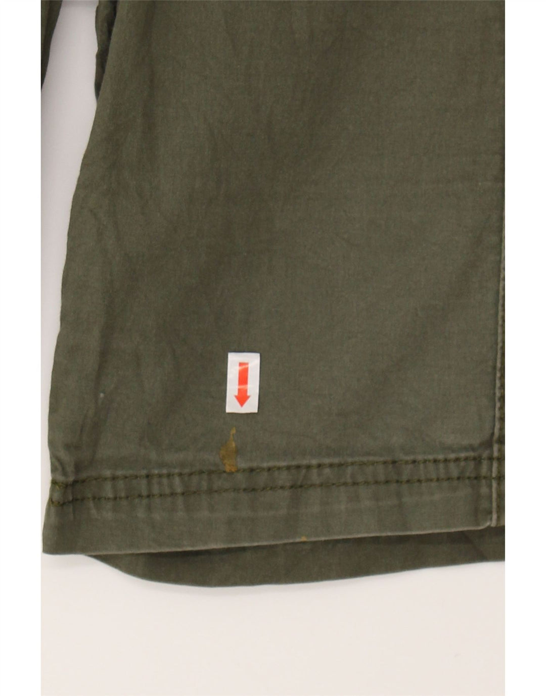 LEE Womens Relaxed Fit Cargo Shorts US 12 Large W32  Green Cotton Vintage Lee and Second-Hand Lee from Messina Hembry 