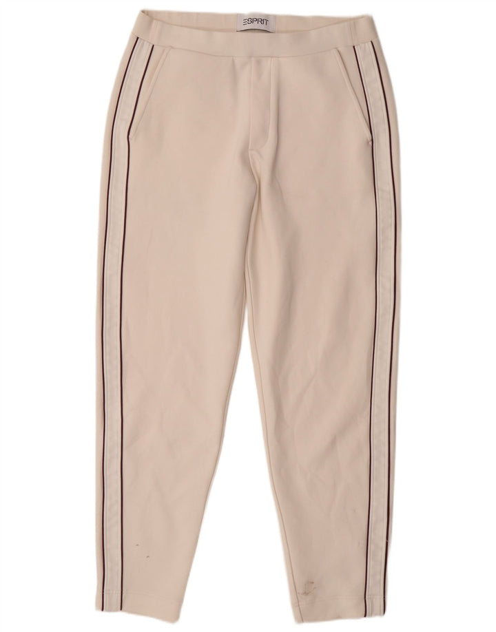 Calça Chino Esprit Feminina Slim Grande W32 L29 Algodão Branco