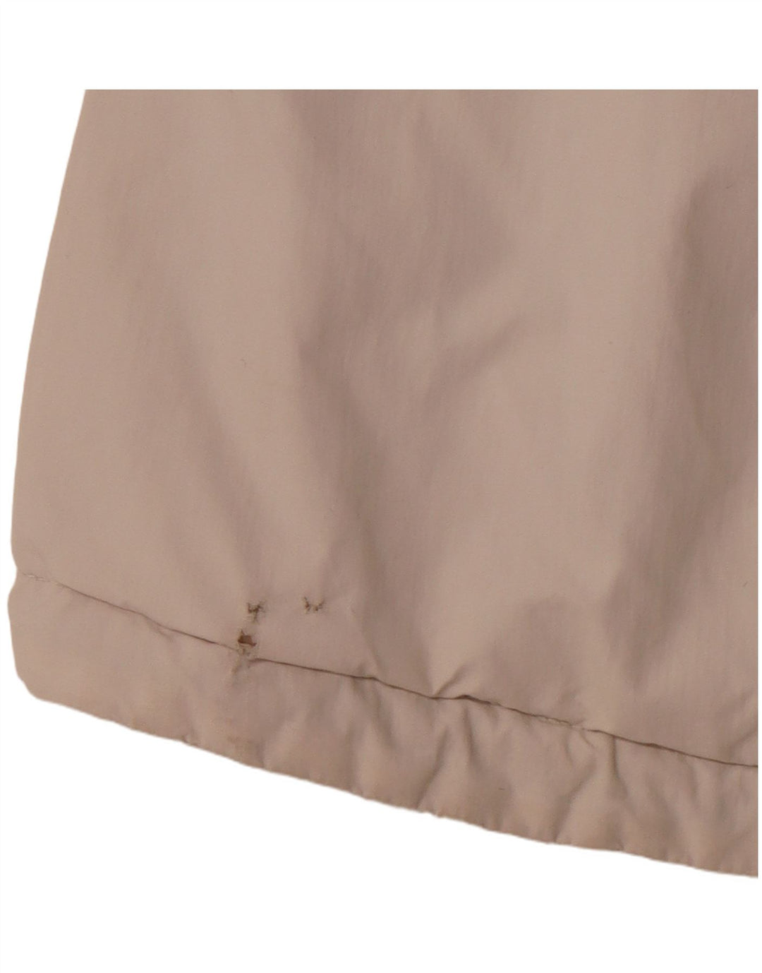 Jaqueta corta-vento feminina com capuz CHIEMSEE UK 6 XS branco colorblock