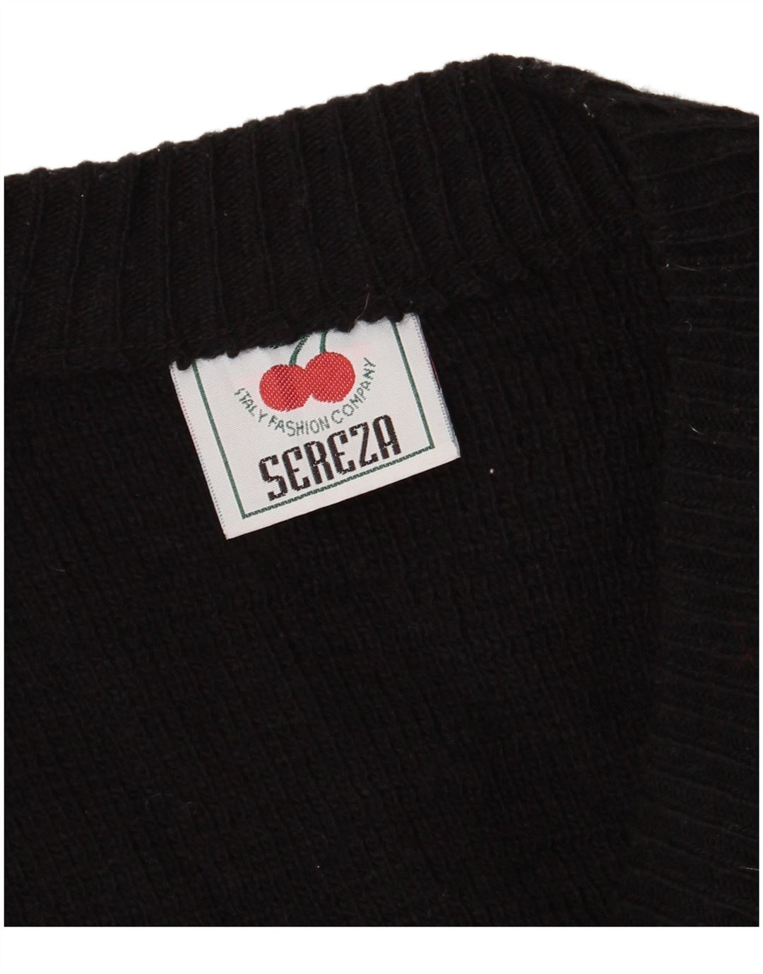 Suéter Cardigan Masculino Vintage XL Preto Colorblock