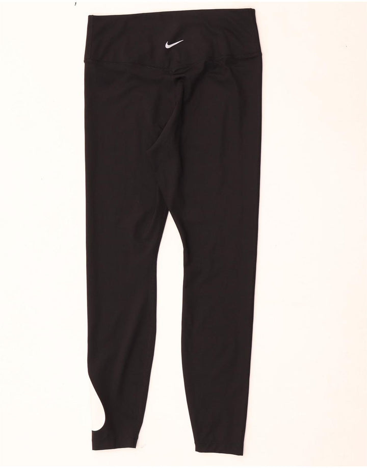 Leggings Nike Dri Fit Graphic UK 14 Médio Preto Poliéster