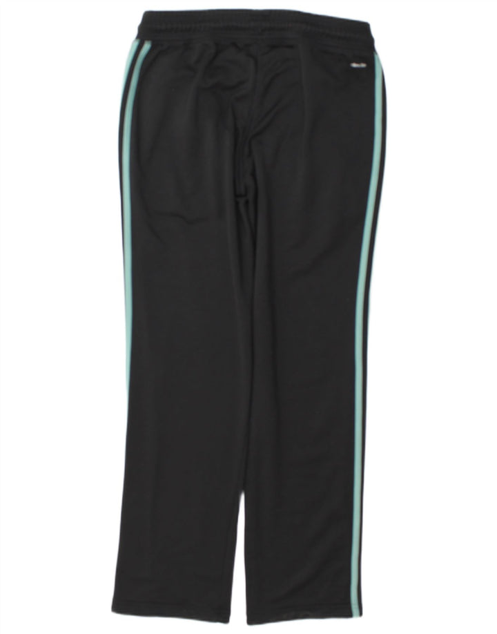 Calças de treino femininas Adidas UK 12/14 médio preto