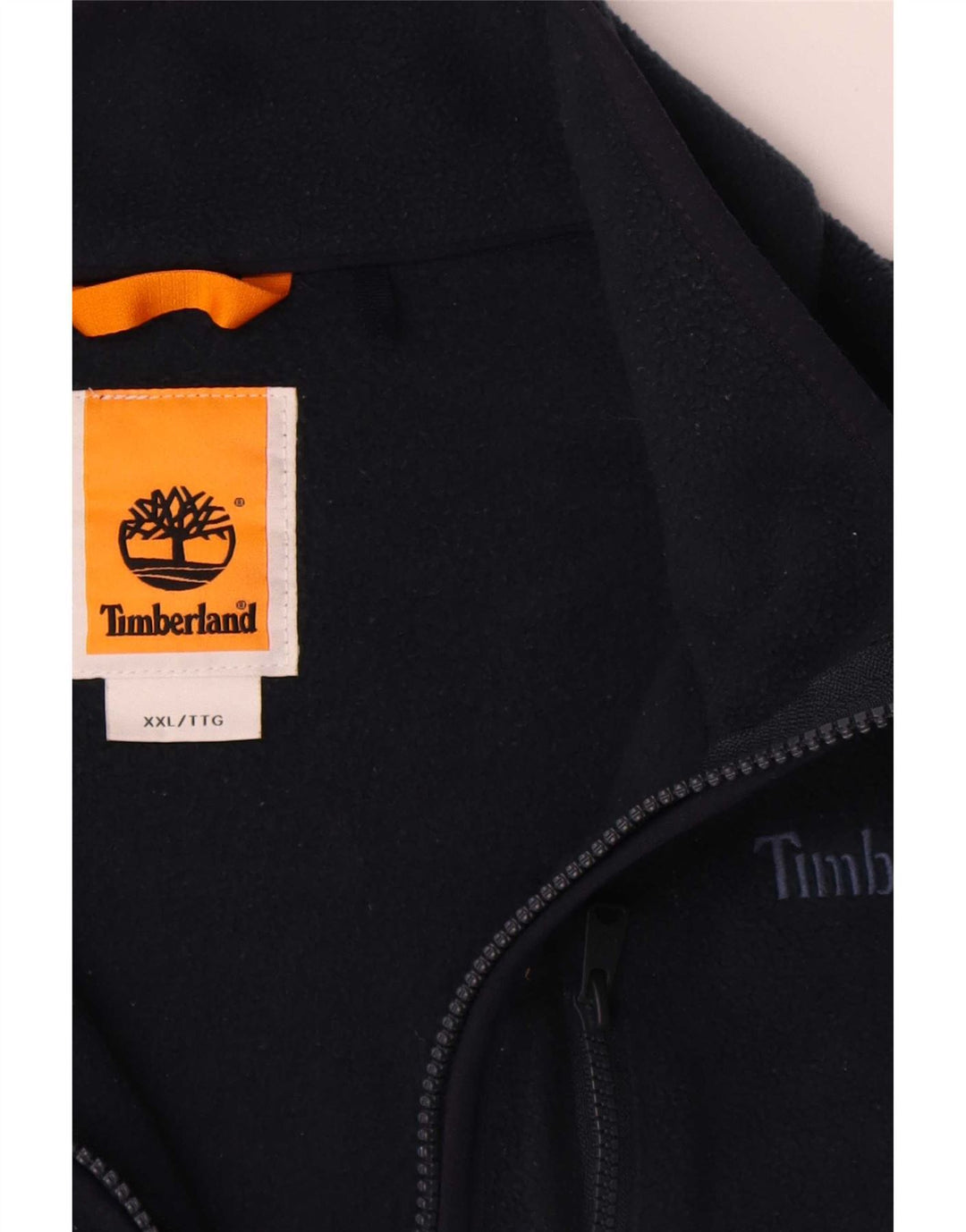 Jaqueta masculina Timberland Liner Fleece UK 44 2XL azul marinho poliéster