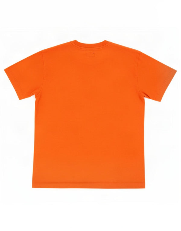 Calvin Klein Jeans Meninos Camiseta gráfica Top 13-14 anos Algodão Laranja