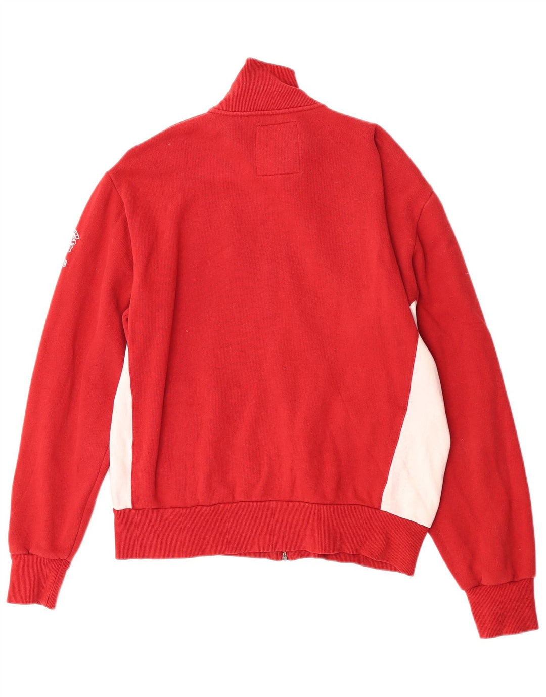 Datch Jaqueta masculina de agasalho gráfico grande de algodão colorido vermelho