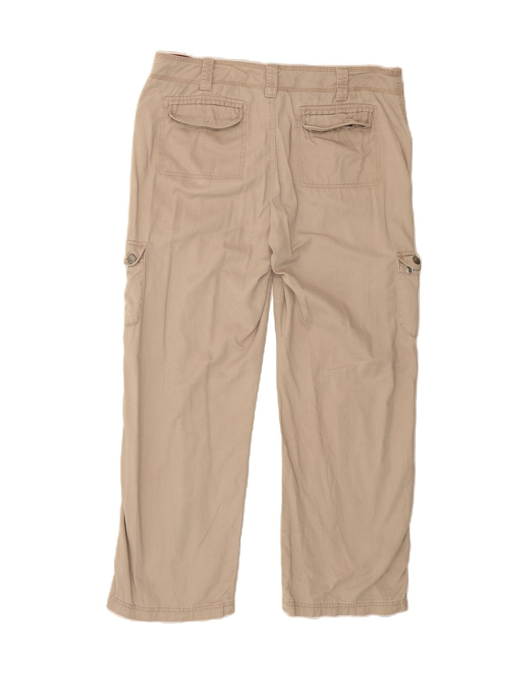 LEE Womens Straight Cargo Trousers US 16 2XL W36 L29 Beige Cotton Vintage Lee and Second-Hand Lee from Messina Hembry 