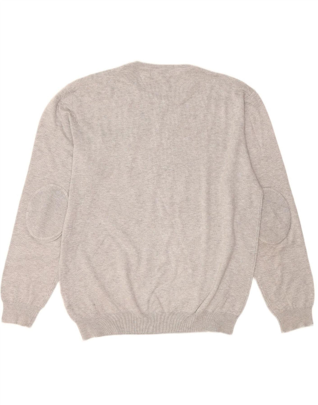 Suéter masculino TRUSSARDI com gola redonda XL viscose cinza