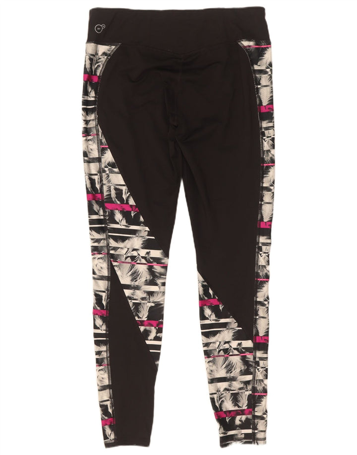 Leggings Puma Feminino UK 18 XL Preto Geométrico