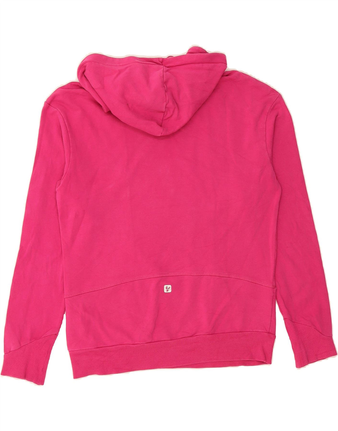 FREDDY Womens Hoodie Jumper UK 14 Large Pink Cotton Vintage Freddy and Second-Hand Freddy from Messina Hembry 