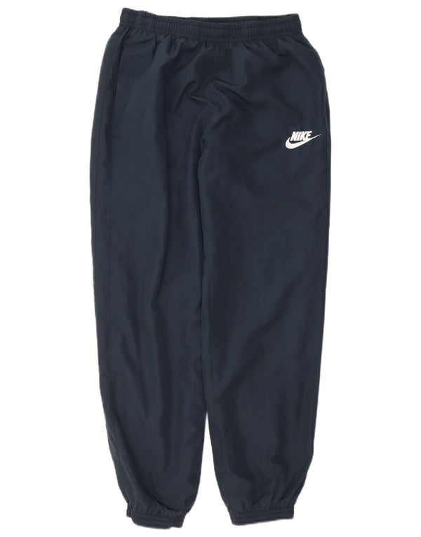 Calça de treino masculina Nike joggers grande poliéster azul marinho